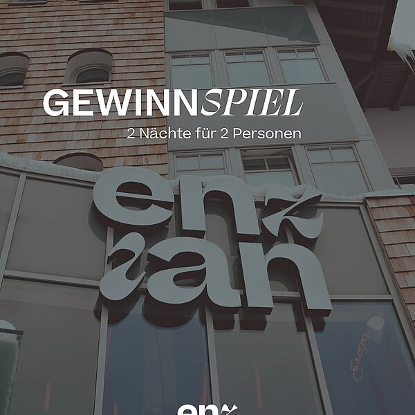 Im Februar haben wir unsere Spendierhosen an: ANOTHER GIVEAWAY! Mit etwas Glück kannst du 2 Nächte für 2 Personen in unserem Home of good Moods gewinnen!